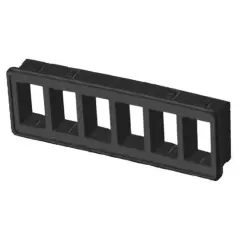 Pro Supply circuit breaker mounting frame, 6-position