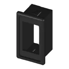 Pro Supply circuit breaker mounting frame, single