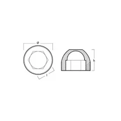 Anode Concept Bosvik mutterianodi 30mm, sinkki