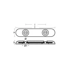 Anode Concept Fairline/Sunseeker anodi 11Kg