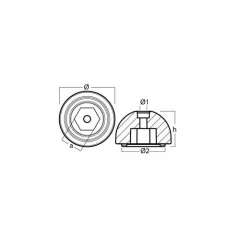 Anode Concept Quick 140 anodi, sinkki