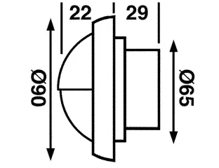 Båtsystem Targa Cap LED-valaisin