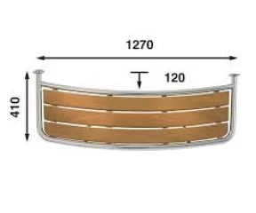 Båtsystem uimataso purjeveneelle 1270 X 410 mm