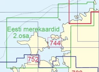 Charts of Estonia Vol 2 - Osmussaar to Saaremaa karttasarja