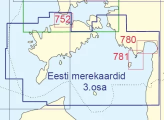 Charts of Estonia Vol 3 - Saaremaa to Ruhnu karttasarja