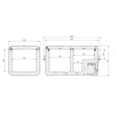 Dometic Coolfreeze CFX3 75DZ kylmälaukku kompressorilla