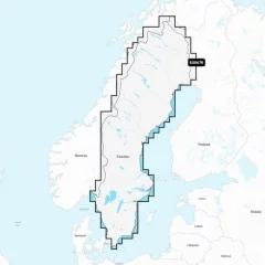 Garmin Navionics+ Ruotsi, järvet ja joet 067R