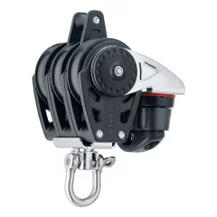 Harken 40mm Carbo triplaploki lukolla ja hunsvotilla (H2648)