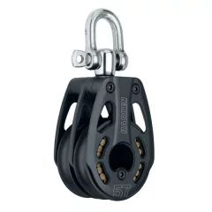 Harken 57mm alumiini tuplaploki (H3217)