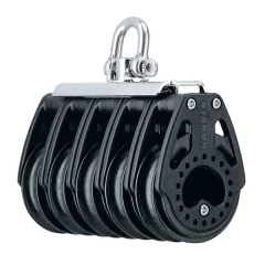 Harken 57mm Carbo 5 sheave block (H2762)