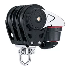 Harken 75mm Carbo tripla räikkäploki lukolla (H2685)