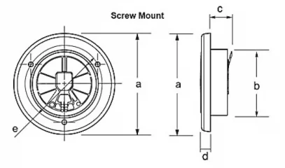 Hella Marine EuroLED 75 valaisin 12V, kromi