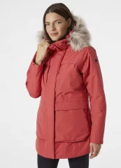 Helly Hansen Coastal 3.0 naisten parka takki, poppy red