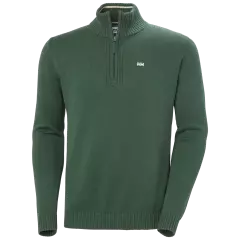Helly Hansen Men's Smoegen Half-Zip Sweater, jungle green