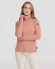 Holebrook Martina WP women's windproof wool sweater, pink