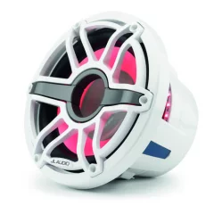 JL Audio M6 RGB LED Subwoofer 10", valkoinen