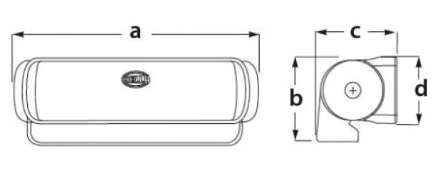 Kansivalo Sea Hawk LED, valkoinen