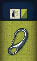Carabiner, 70mm, Stainless Steel