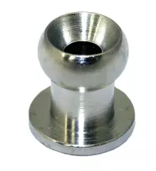 Canopy Button, Stainless Steel