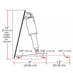 Lenco Trimmitasosarja  9"x12" 12V