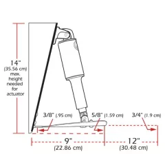 Lenco Trimmitasosarja  9"x12" 12V NS