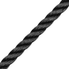Robline Cormoran Mooring Rope, floating black