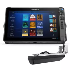 Lowrance HDS PRO 16 sonar/chartplotter with Active Imaging HD 3-in-1 transducer