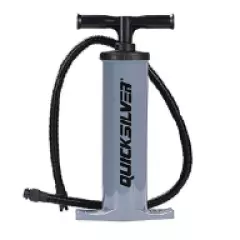Quicksilver inflatable boat air pump, dual-action