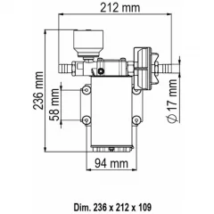 Marco UP6/E painevesipumppu 26L/min