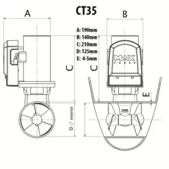 MaxPower CT35 keulapotkurisarja