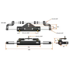 Multisteer hydrauliohjauspaketti 350hv