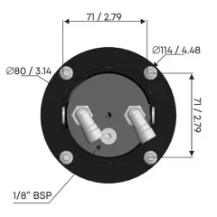 Multisteer HP-16 hydraulipumppu, 16cm³