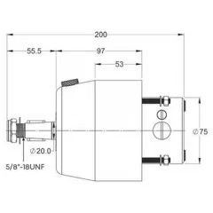 Multisteer HP-33 hydraulipumppu, 33cm³