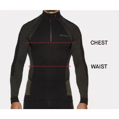 Musto Miesten Active Base Layer aluskerrastopaita, musta