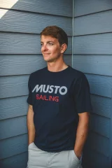 Musto Sailing T-paita, tummansininen