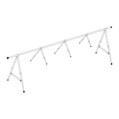 NOA A-rack for 7-9.5m Boats