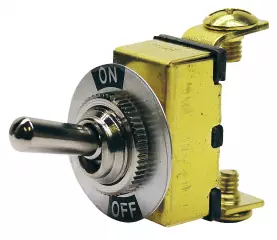 20231 SWITCH BRASS TOGGLE WITH