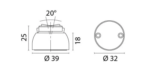 Ovenpidike magneetti 39x26mm