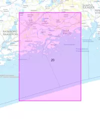 Rannikkokartta 20, Jussarö-Porkkalanselkä (2026)