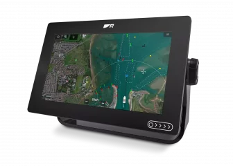 Raymarine AXIOM+ 12 monitoiminäyttö kartalla