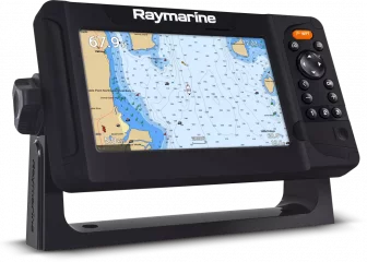 Raymarine Element 12 HV HV-100.02 peräpeilianturilla ja kartalla