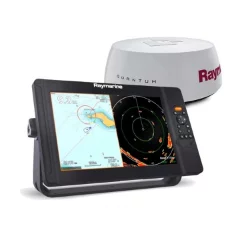 Raymarine Element 12 S + Quantum 18" Q24W (vain Wi-Fi) & virtakaapeli