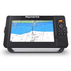 Raymarine Element 7 S kaikuluotaimella ja kartalla