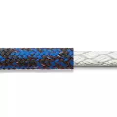Robline Sirius XTS 10mm skuutti- ja falliköysi, sininen/musta/valkoinen