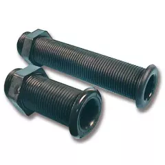 Runkoläpivienti 153mm musta, muovi