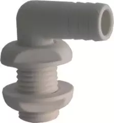 Runkoläpivienti letkulähdöllä 19mm 90°, muovi