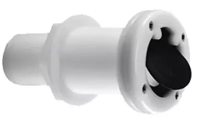 Runkoläpivienti letkulähdöllä 38mm, takaiskuventtiili