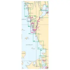 Swedish Archipelago Chart 925, Tistlarna - Varberg