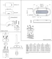 Scanstrut Deckseal micro kaapelin läpivienti