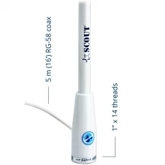 Scout KS-22 3db VHF lasikuitu antenni, pituus 1.5m